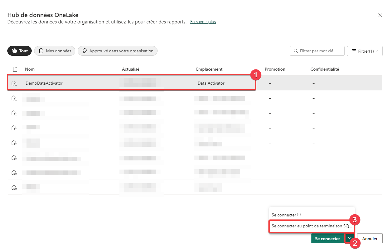 Création du rapport Power BI - étape 2