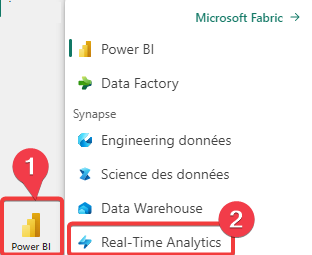 Passer en mode Real-Time Analytics