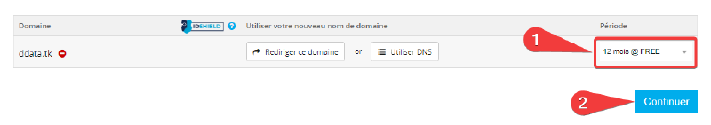 Validation du panier