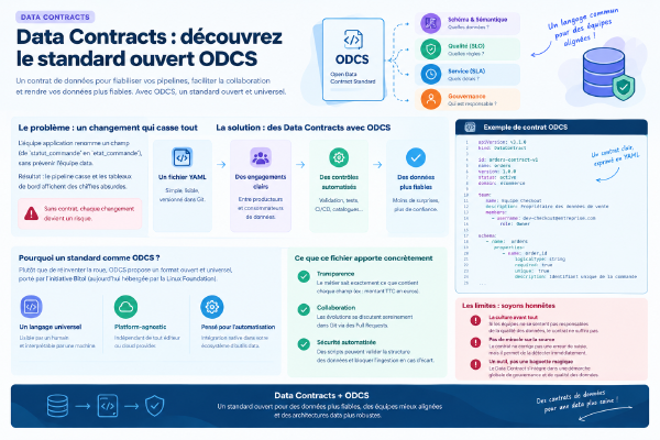 Data Contracts #1 : Découvrez le standard ouvert ODCS