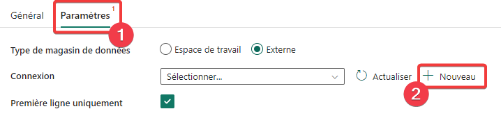 Paramétrage de l&rsquo;activité Liste des chemins TripPin