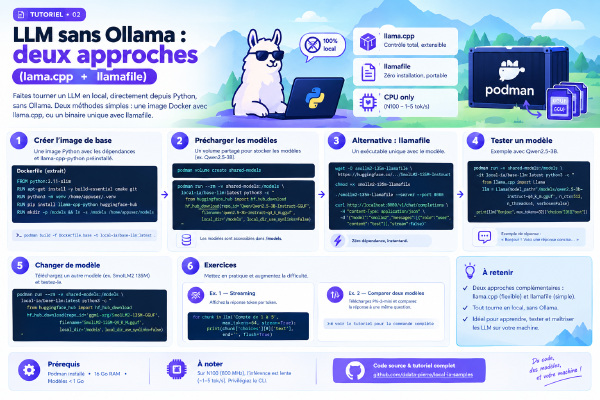 IA Locale & Souveraine #2 : LLM en Python sans Ollama — llama.cpp brut