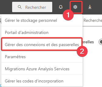 Accès à l&rsquo;administration des passerelles